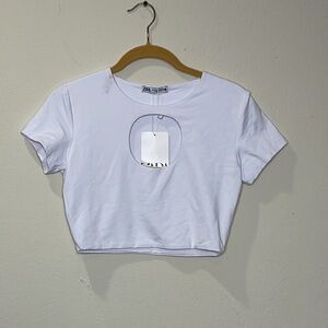 Zara White Top